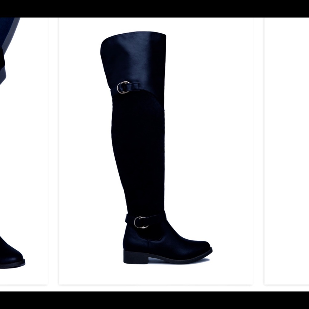 Dark Navy Sivan thigh boot 💙